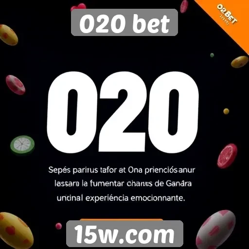 Promoções e bônus atrativos no 020 bet